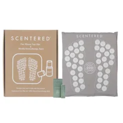 Acupressure Foot Mat & Aromatherapy Balm - De-stress