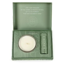 Aromatherapy Balm and Candle Gift Set - De-stress