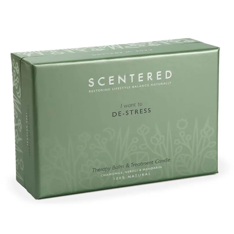 Aromatherapy Balm and Candle Gift Set - De-stress