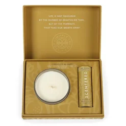 Aromatherapy Balm and Candle Gift Set - Happy
