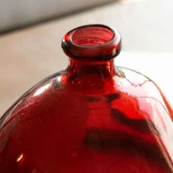 Askew Recycled Glass Balloon Vase, 9