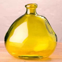 Askew Recycled Glass Balloon Vase, 9
