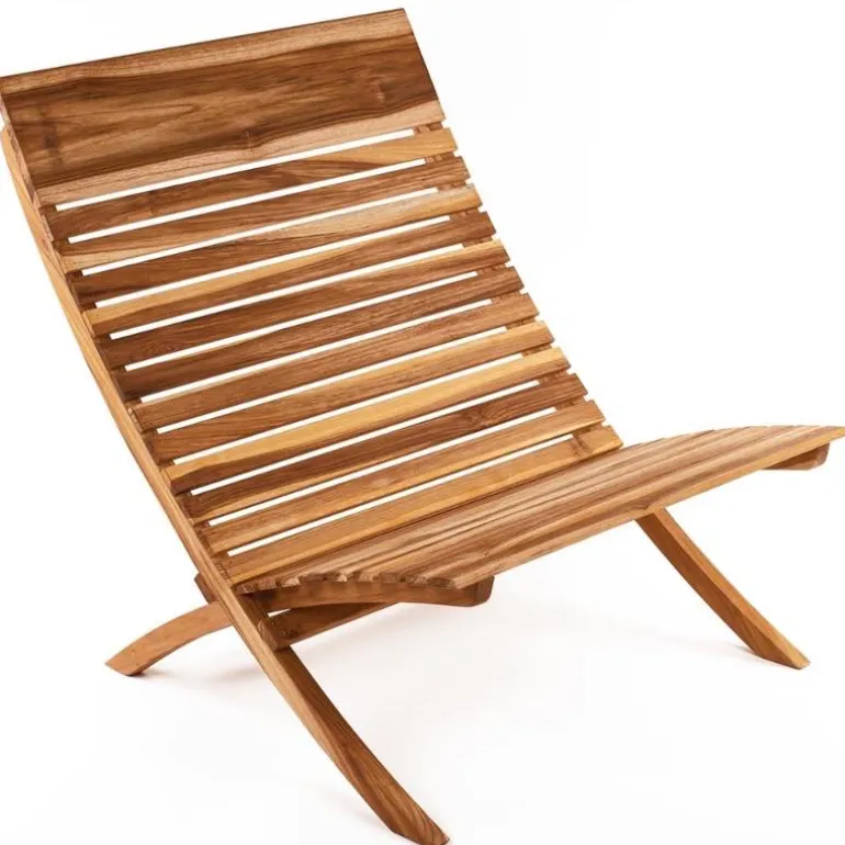 Barcelona Teak Chairs, Set of 2