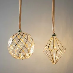 Battery Operated Micro LED Ball Ornament