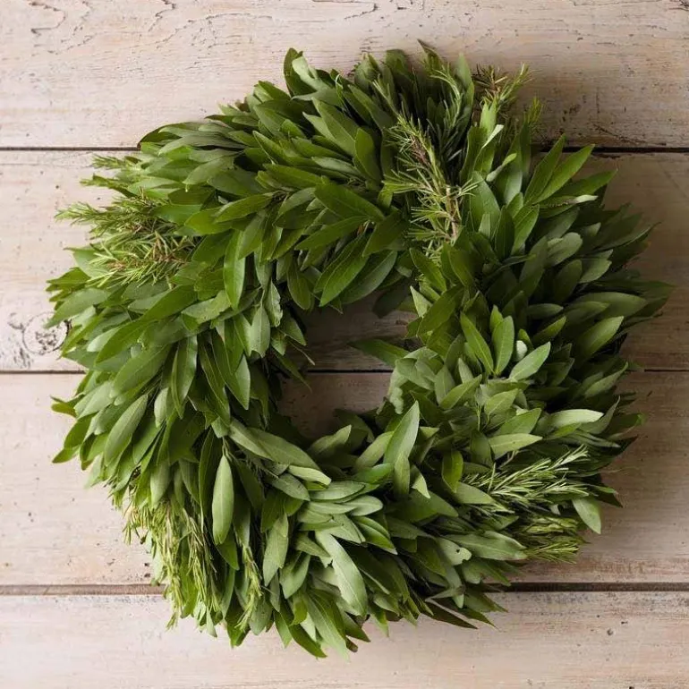Bay Leaf with Rosemary Edible Wreath