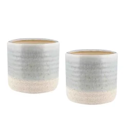 Blue Isle Cachepot Planter, Set of 2