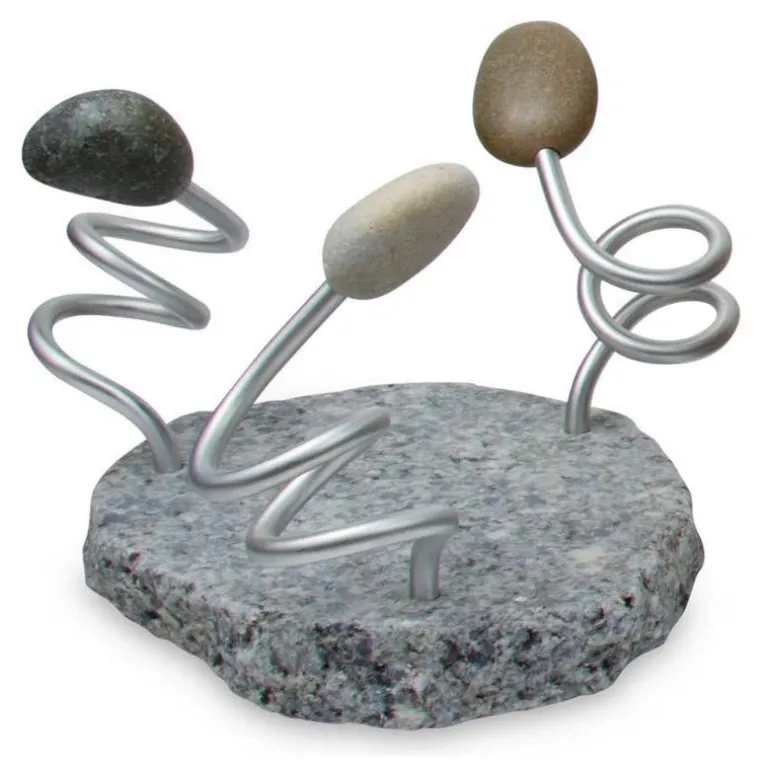 Bottoms Up Granite Wine Bottle Holder