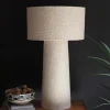 Boucle Fabric Table Lamp