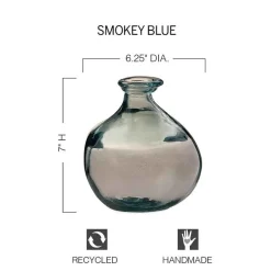 Bubble Recycled Glass Balloon Vase, 7