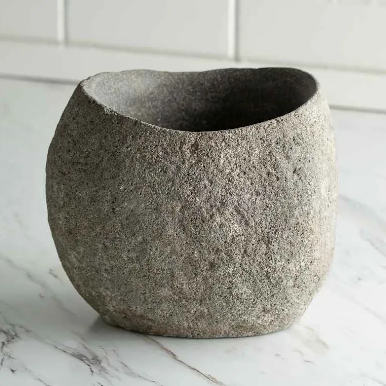 Carved Natural Stone Wine Cooler