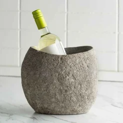 Carved Natural Stone Wine Cooler
