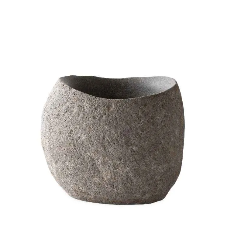 Carved Natural Stone Wine Cooler