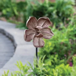 Cast Aluminum Poppy Stake