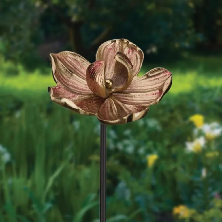 Cast Aluminum Poppy Stake