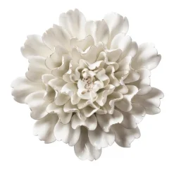Ceramic Wall Flowers Holiday Collection, Set of 5
