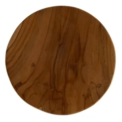 Column Pedestal Teak Wood Plant Stand