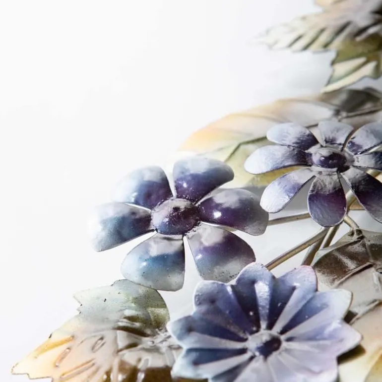 Cornflower and Chicory Metal Wreath