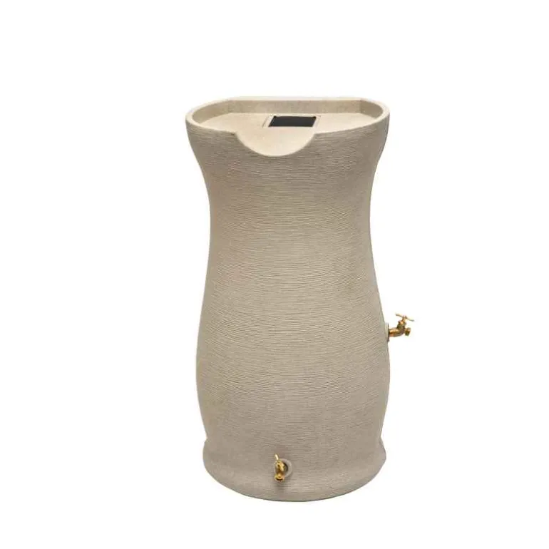 Corsican 50 Gallon Rain Barrel - Sandstone