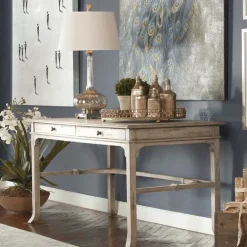 Distressed Bridgely 2-Drawer Writing Desk