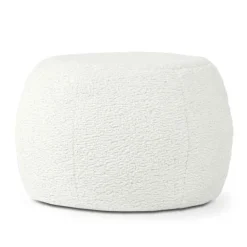 Ellis Boucle Pouf - Cloud