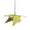 Enamel Hanging Hummingbirds, Set of 3