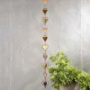 Encircled Metal Heart Hanging Art