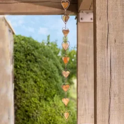 Encircled Metal Heart Hanging Art