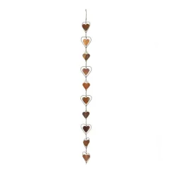Encircled Metal Heart Hanging Art