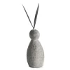 Faux Stone and Metal Rabbit Sculpture, Short