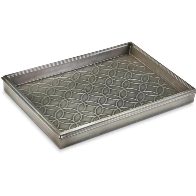 Galvanized Steel Circle Pattern Boot Tray