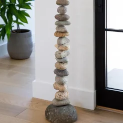 Giant Stone Cairn 36" Tower Sculpture