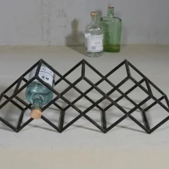 Graft Iron 7-Bottle Wine Rack