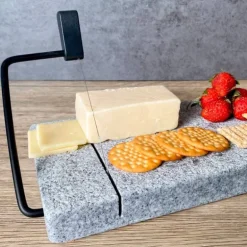 Granite Slab Cheese Slicer - Black