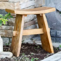 Habini Japanese Teak Stool