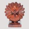 Hand-Carved Sheesham Wood Peacock Eyeglass Holder