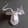 Handcrafted Haitian Artisan Paper Mache Deer Wall Art - Newsprint