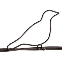 Handcrafted Metal and Capiz Birds on a Wire Wall Art