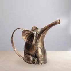 Handcrafted Recycled Aluminum Elephant Watering Can
