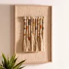 Handcrafted Yarn Twisted Woven Wall Art