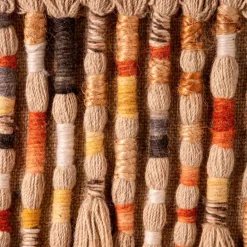 Handcrafted Yarn Twisted Woven Wall Art