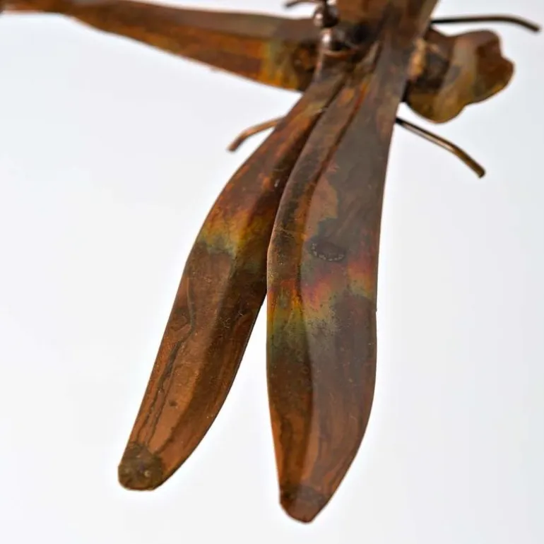 Hanging Dragonfly Ornament Sculpture