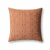 Indoor/Outdoor Colorful Pillow, 22" sq. - Orange