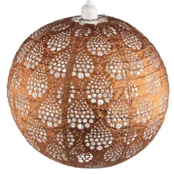 Indoor / Outdoor Dewdrop Pendant Lamp, 18"Dia. - Copper