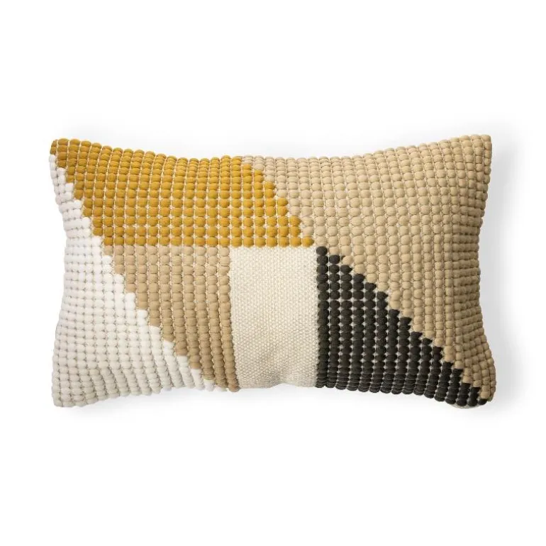 Indoor/Outdoor Graphic Lumbar Pillow