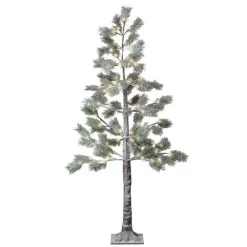 Indoor/Outdoor LED Snowy Pine Tree, 59"H