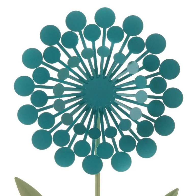 Laser-Cut Metal Wildflower Garden Stakes, Set of 5