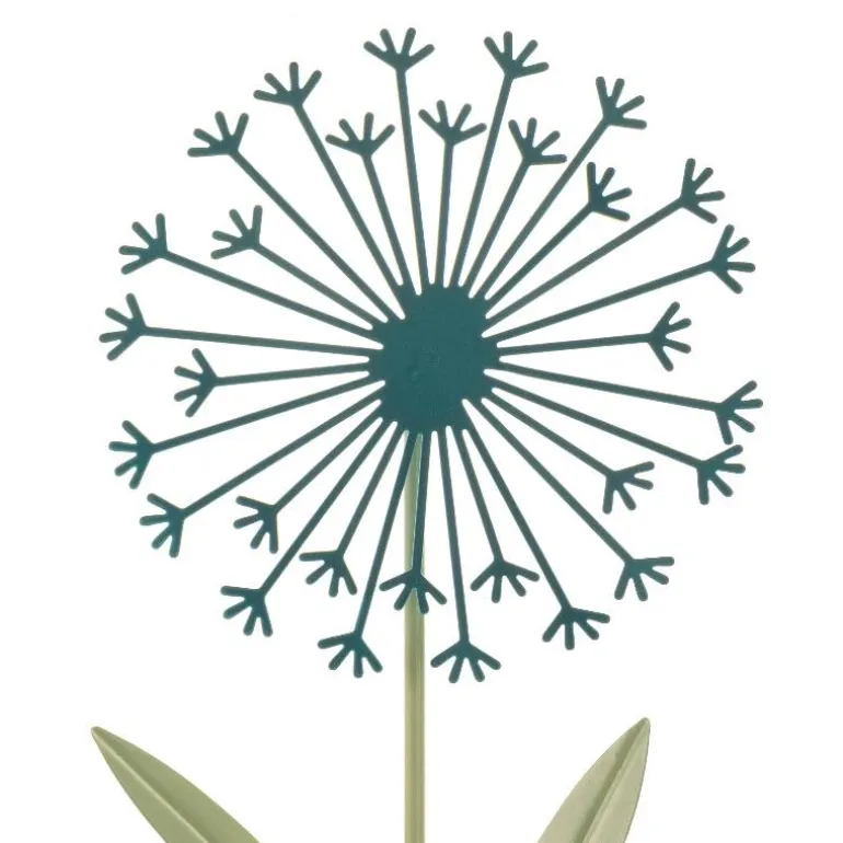 Laser-Cut Metal Wildflower Garden Stakes, Set of 5