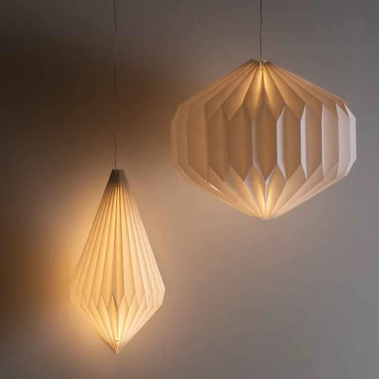 LED Indoor/Outdoor Hanging Mid Century Teardrop