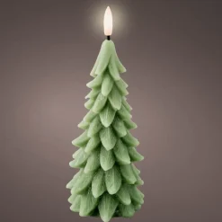 LED Wax Tree Candle with Realistic Wick