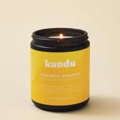 Lemongrass Grapefruit Soy Candle